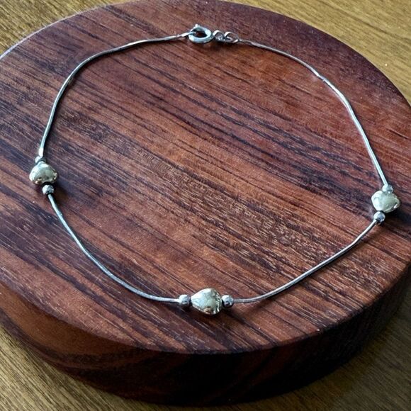 14k gold anklet - Picture 1 of 4